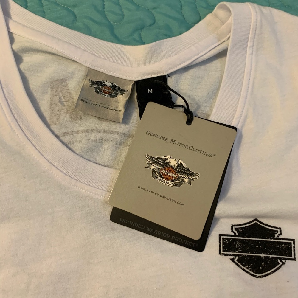 Harley Davidson woman’s Tee, Sz M